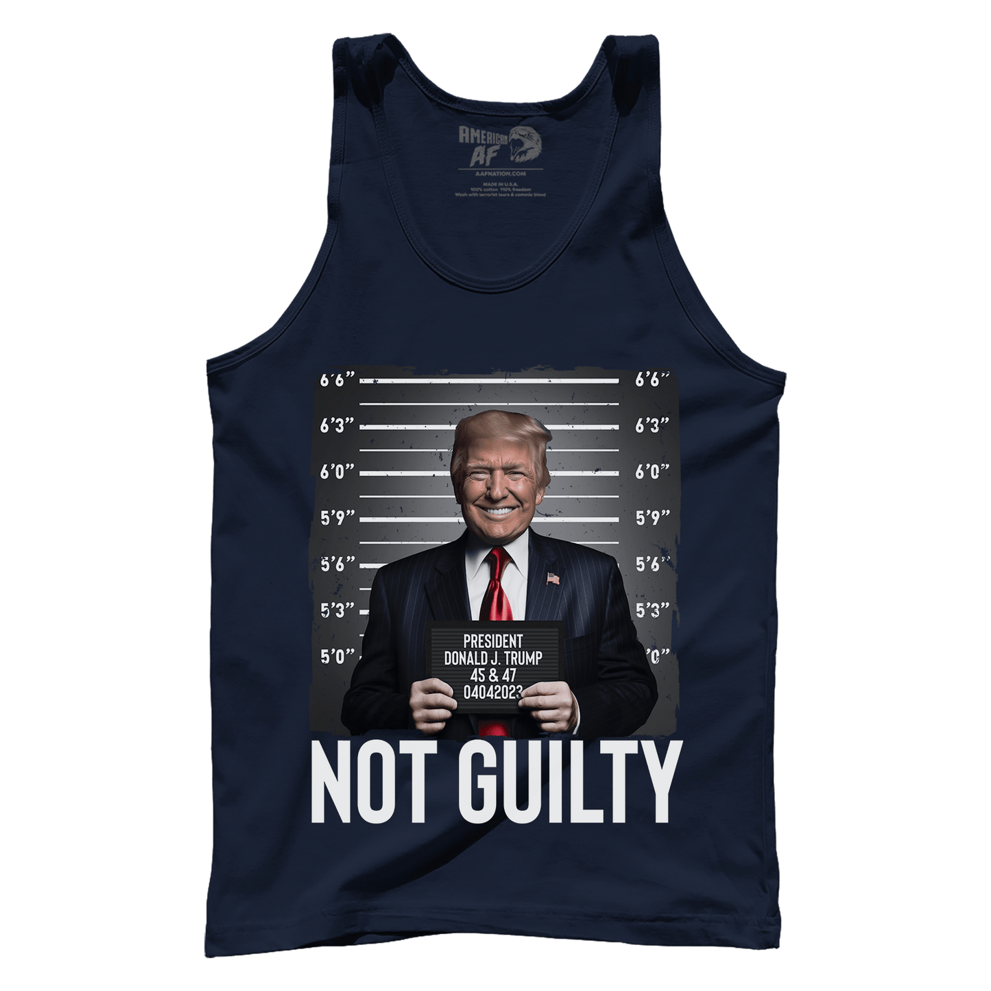 T-shirt Premium Mens Tank / Navy / XS Not Guilty