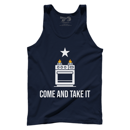 T-shirt Premium Mens Tank / Navy / XS Come and Take It Stove