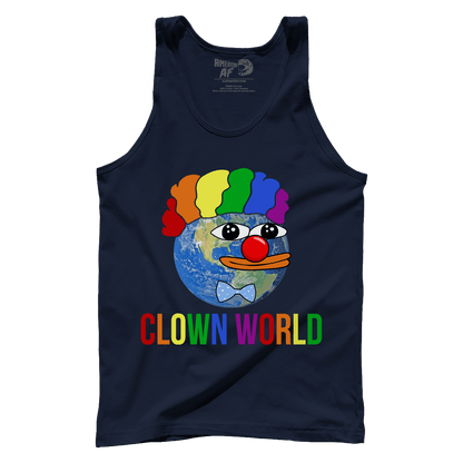 T-shirt Premium Mens Tank / Navy / XS Clown World