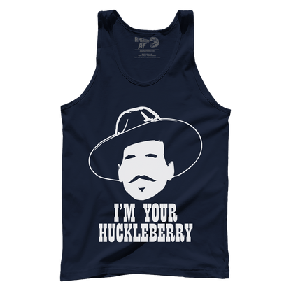 T-shirt Premium Mens Tank / Navy / XS I'm Your Huckleberry