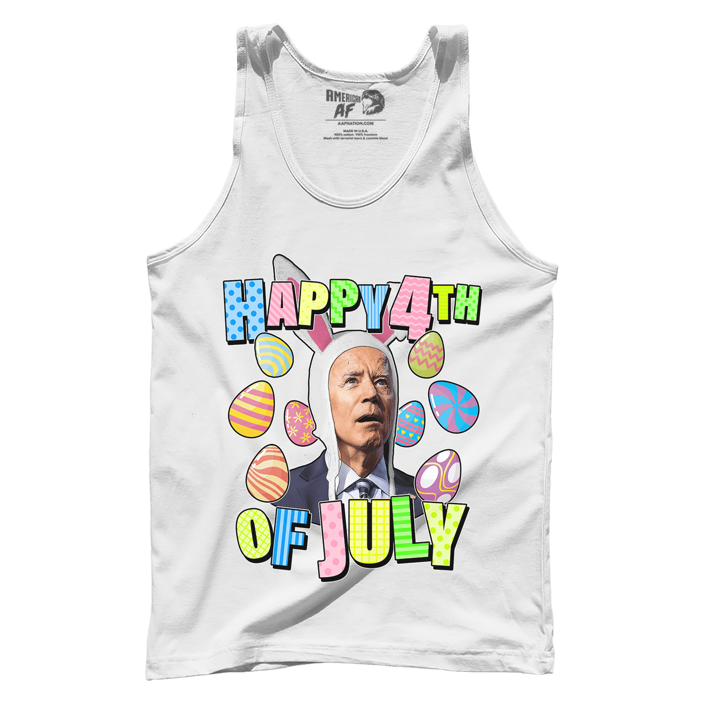 T-shirt Happy 4th Of July - Biden