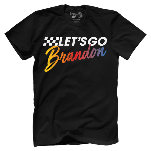 Apparel Premium Mens Shirt / Black / XS Let's Go Brandon