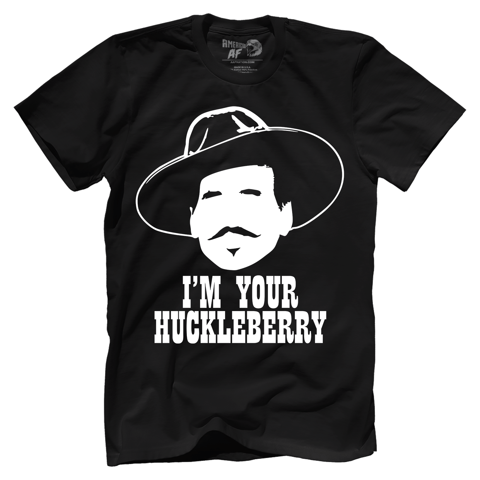 T-shirt Premium Mens Shirt / Black / XS I'm Your Huckleberry