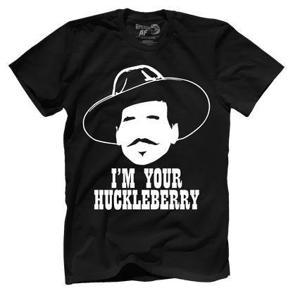 T-shirt Premium Mens Shirt / Black / XS I'm Your Huckleberry