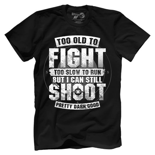 T-shirt Premium Mens Shirt / Black / XS Too Old To Fight