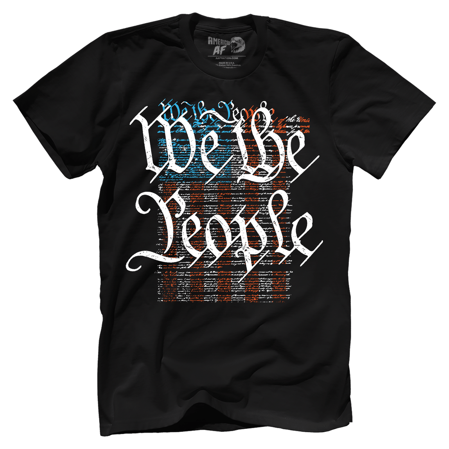 Apparel Premium Mens Shirt / Black / XS We The People Flag