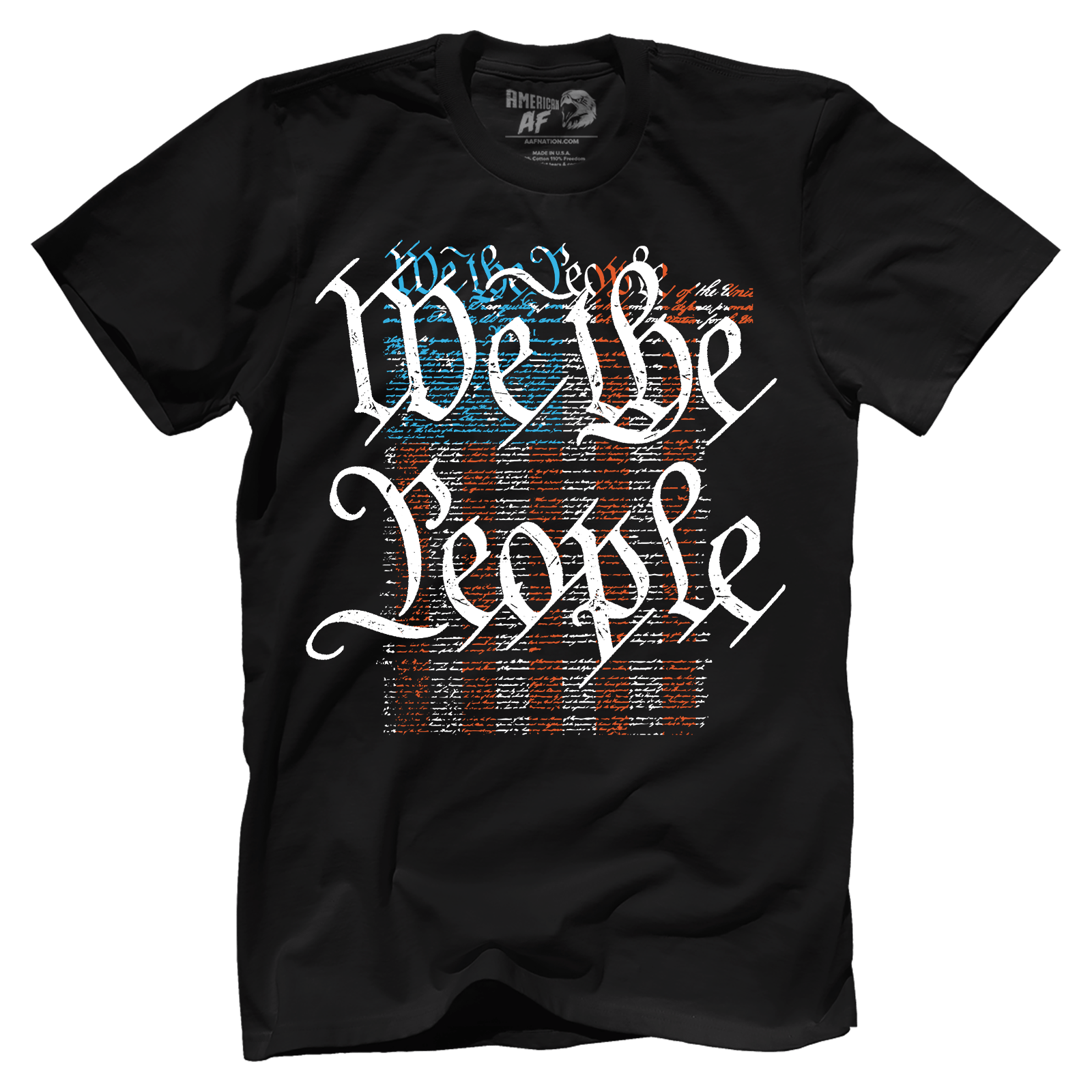 Apparel Premium Mens Shirt / Black / XS We The People Flag