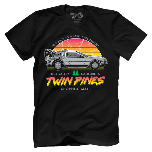 T-shirt Premium Mens Shirt / Black / XS Twin Pines