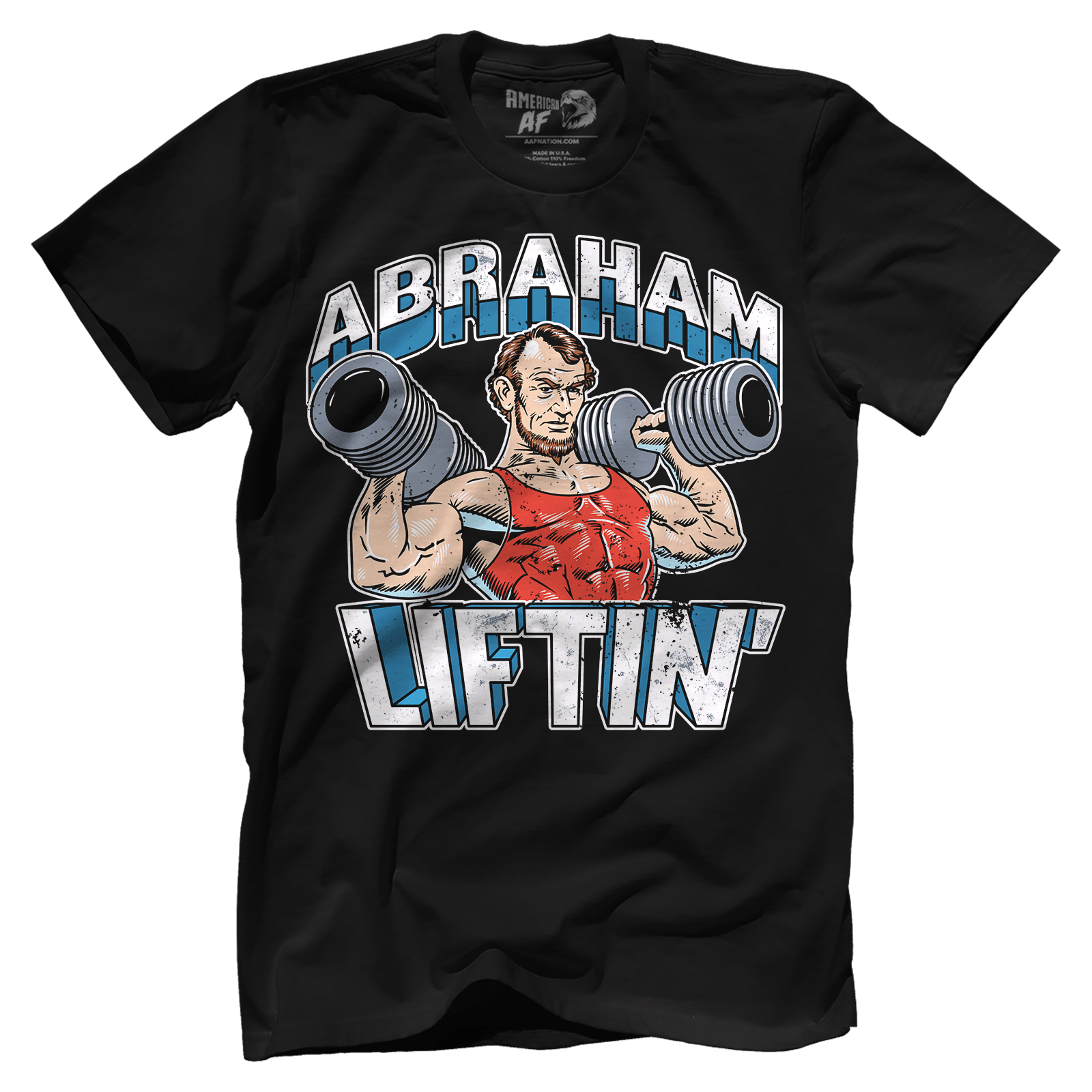 T-shirt Premium Mens Shirt / Black / XS Abraham Liftin'