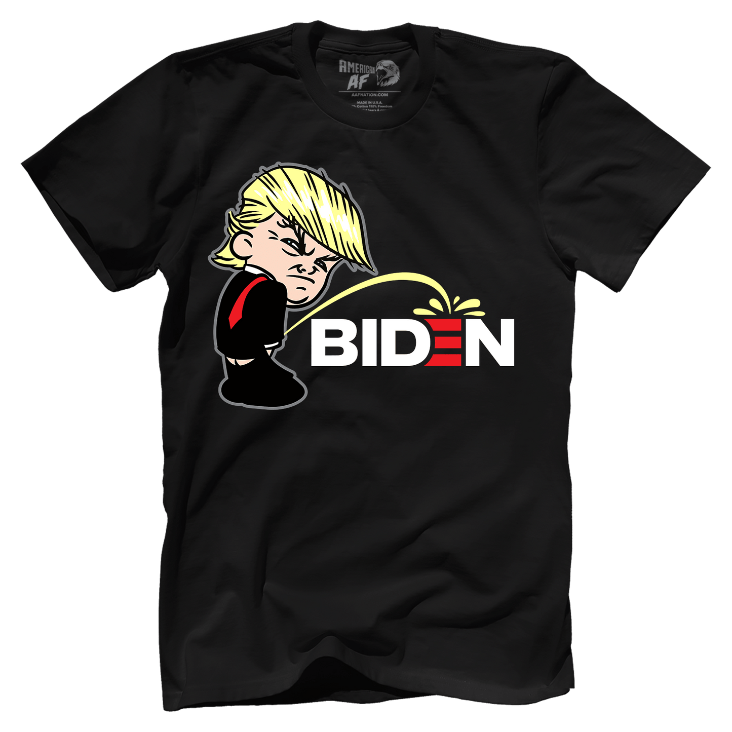 T-shirt Trump Peeing Biden