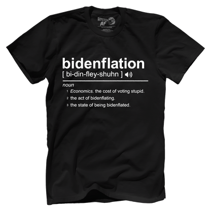 T-shirt Premium Mens Shirt / Black / XS Bidenflation