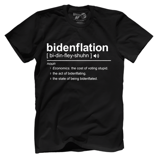 T-shirt Premium Mens Shirt / Black / XS Bidenflation