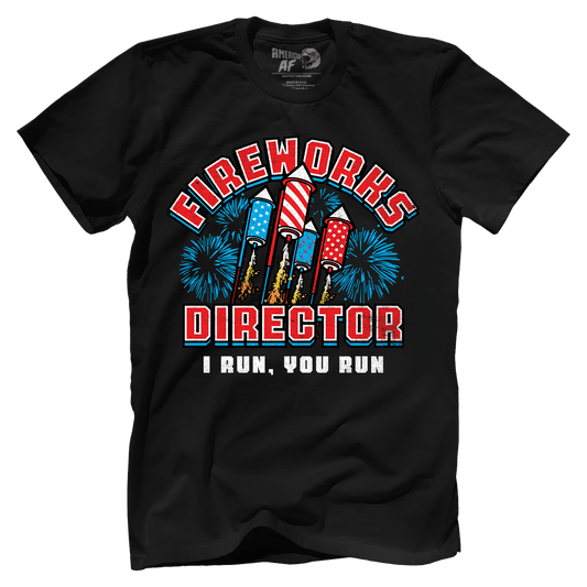 T-shirt Premium Mens Shirt / Black / XS Fireworks Director