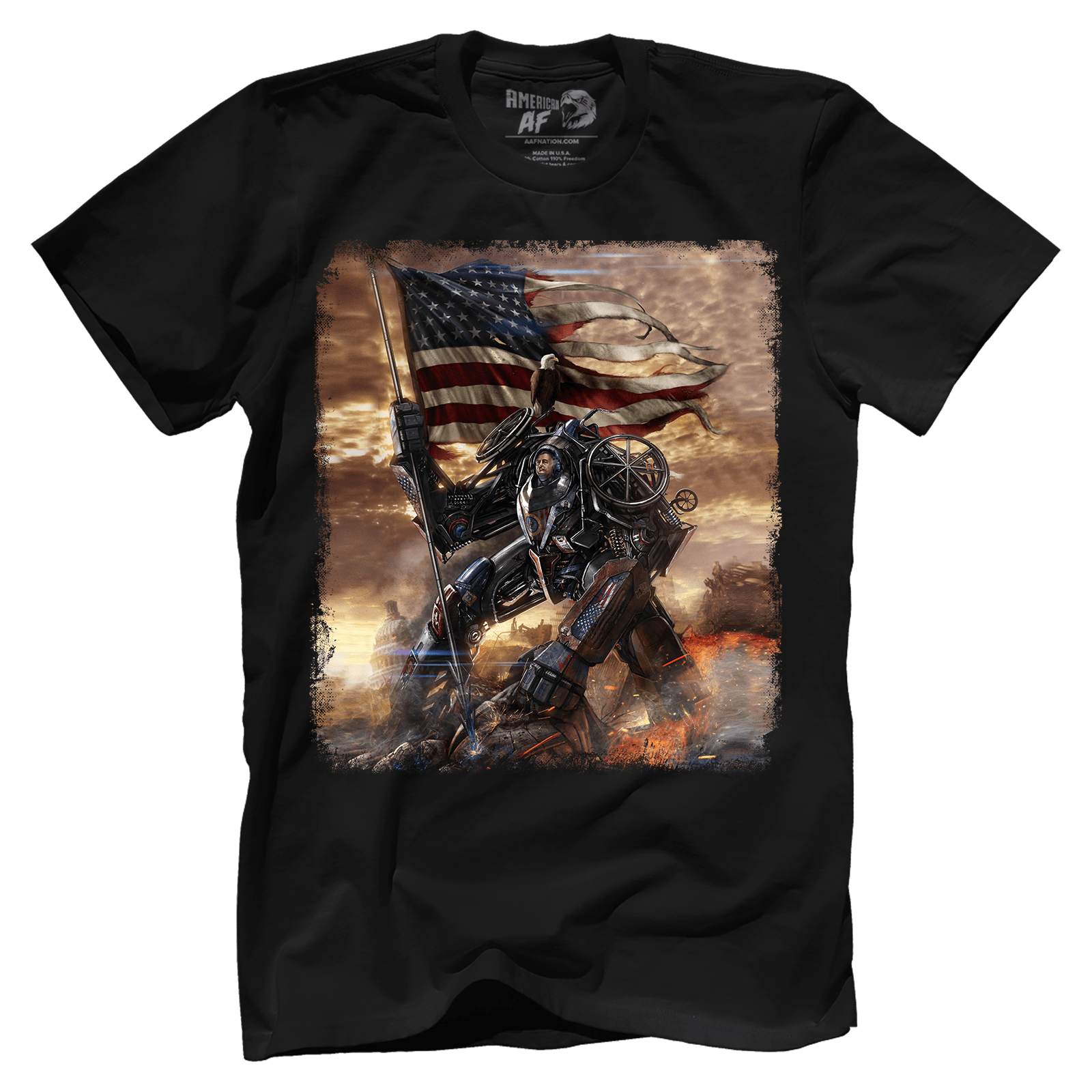 Apparel Premium Mens Shirt / Black / XS FDR Battle for America