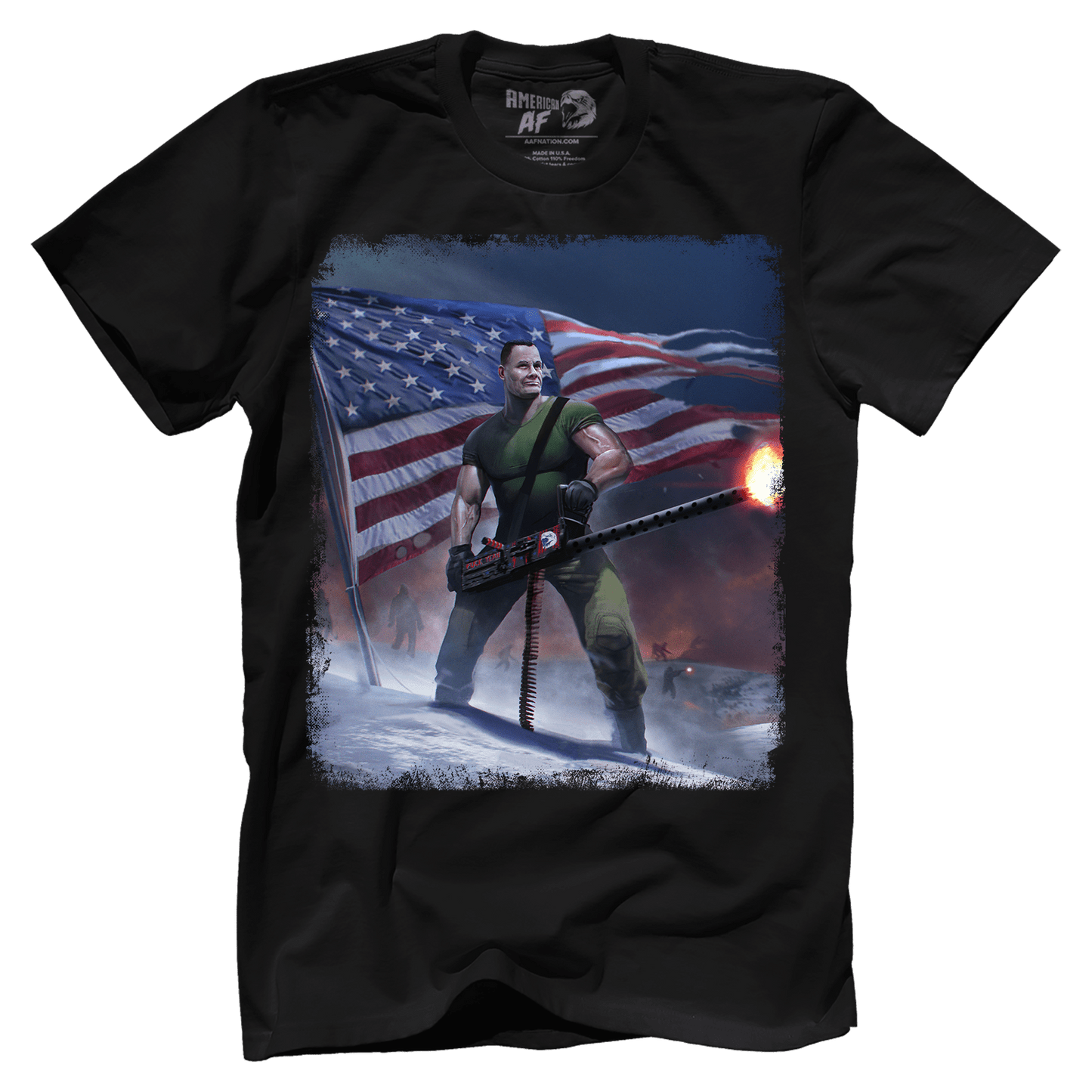 Apparel Premium Mens Shirt / Black / XS Chesty Puller Frozen Chosin' Zoom