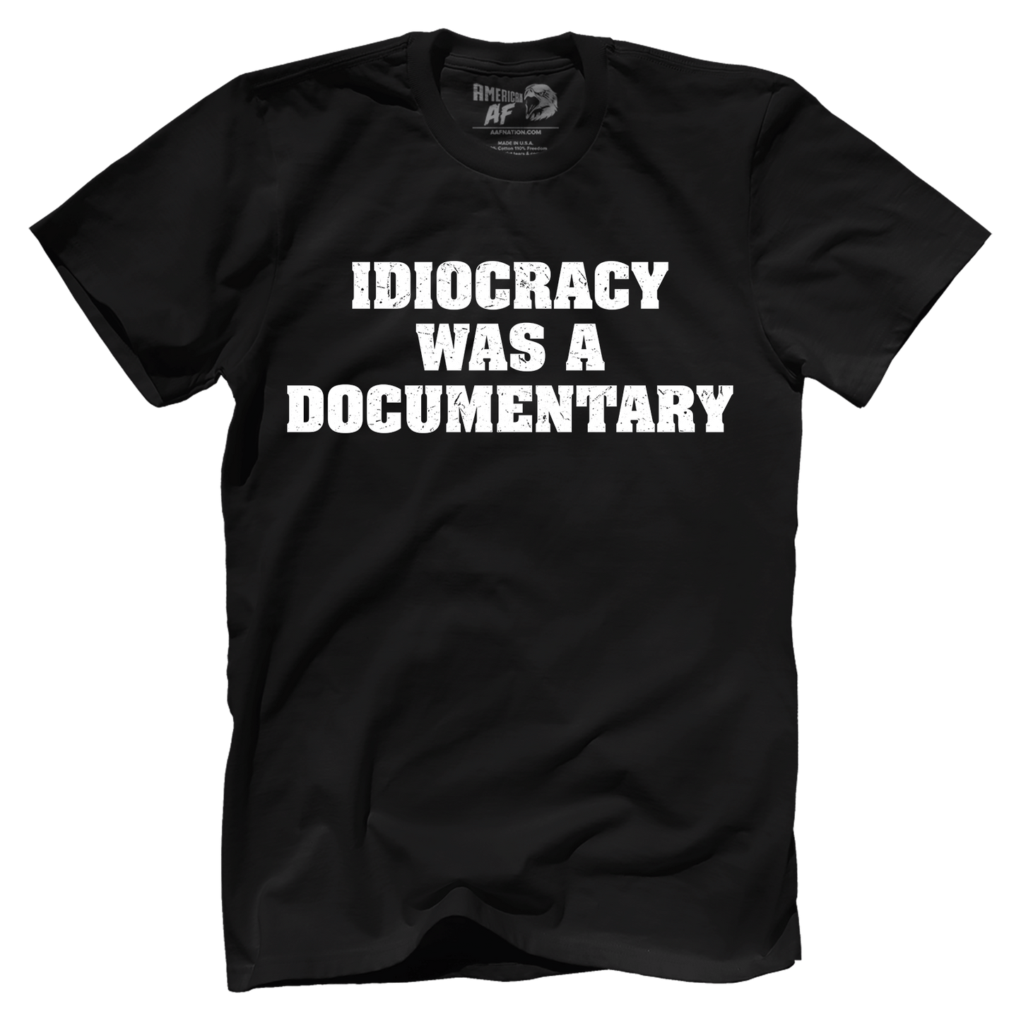 T-shirt Premium Mens Shirt / Black / XS Idiocracy was a Documentary