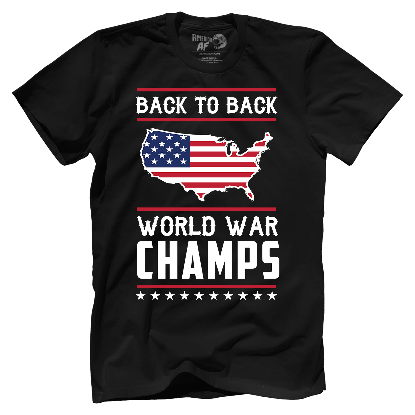 T-shirt Back-To-Back World War Champs