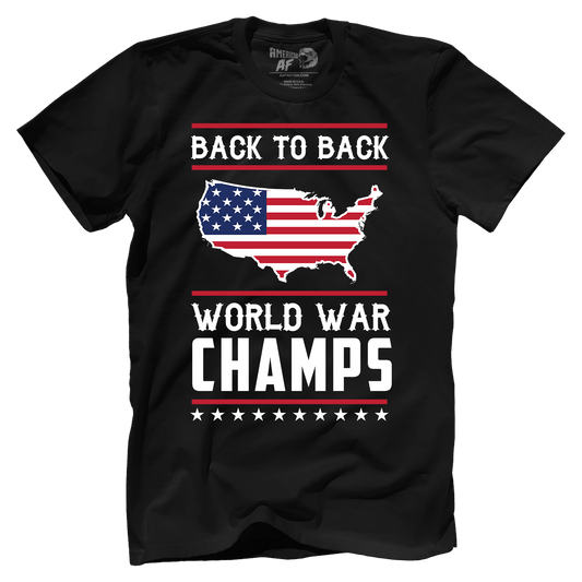 T-shirt Back-To-Back World War Champs