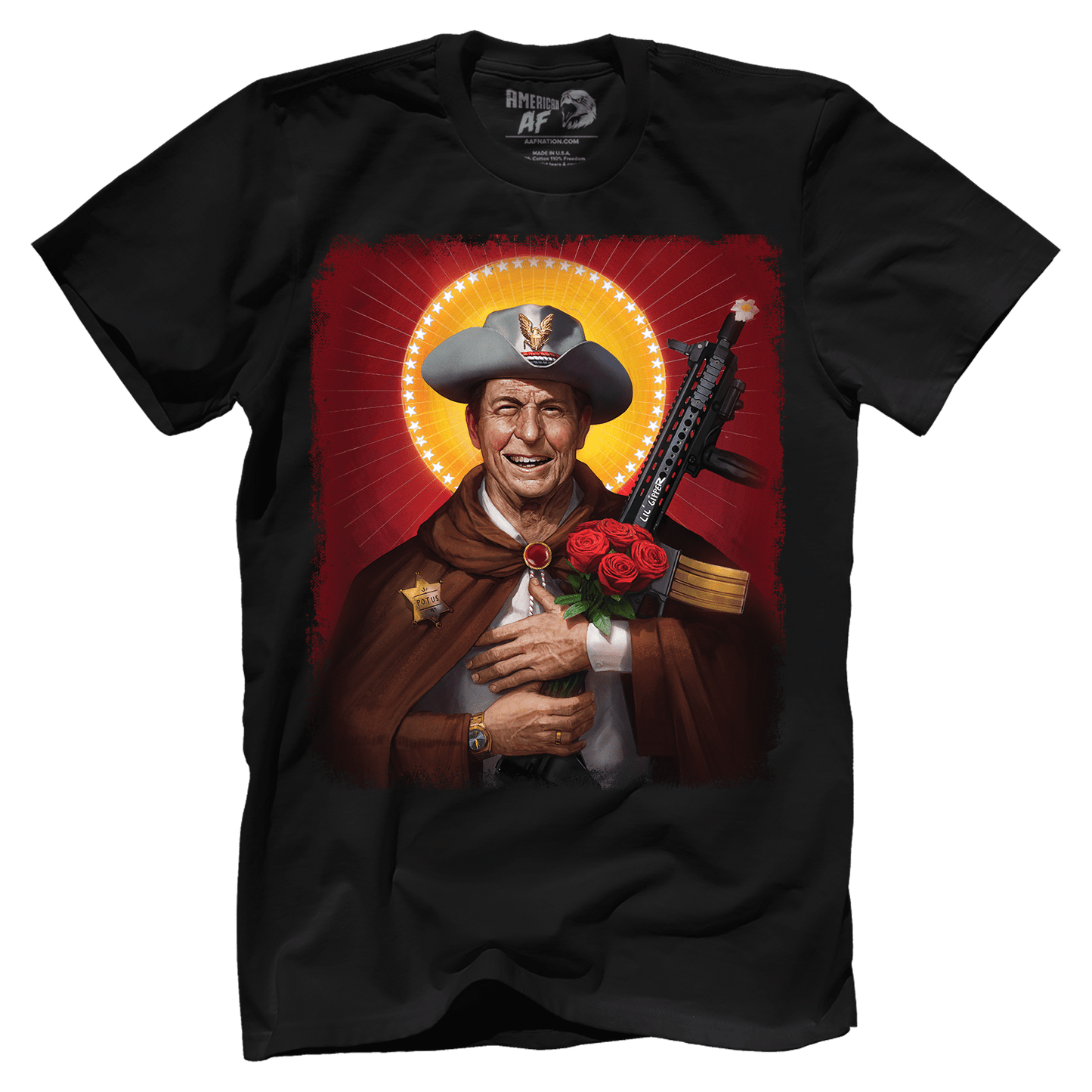 Apparel Premium Mens Shirt / Black / XS Saint Reagan