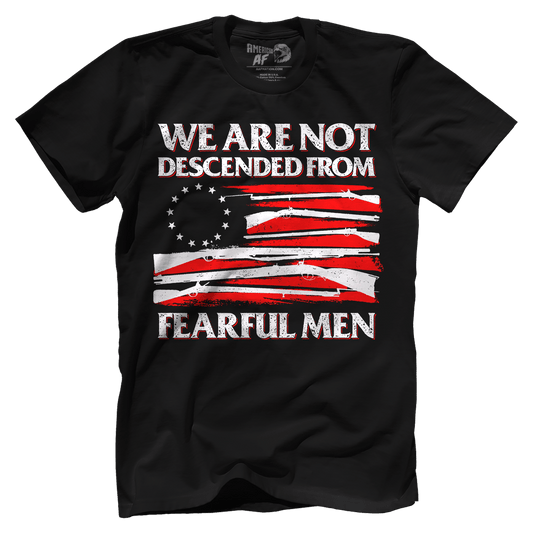 T-shirt Premium Mens Shirt / Black / XS Not Descended From Fearful Men