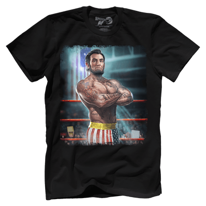 T-shirt Premium Mens Shirt / Black / XS Abe the Champ V2