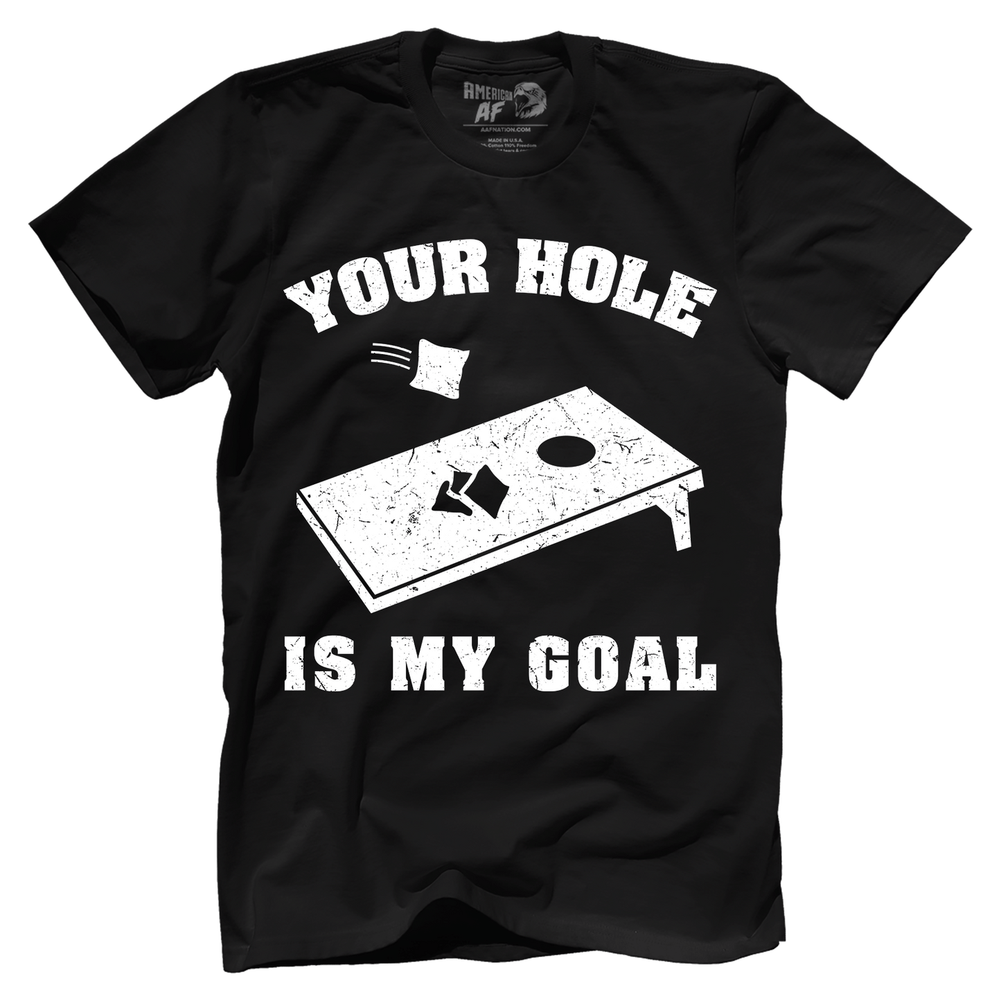 Apparel Premium Mens Shirt / Black / XS Your Hole Is My Goal