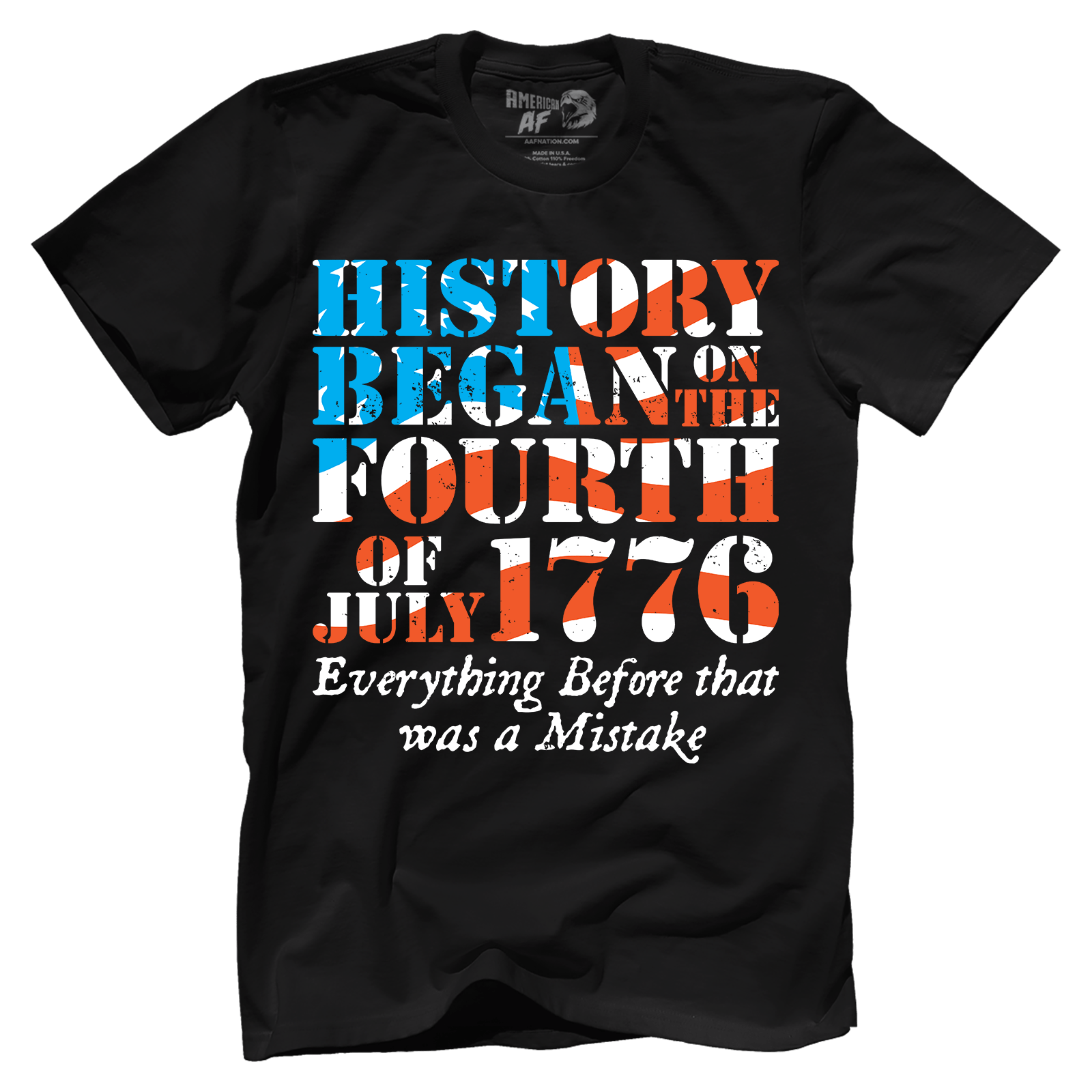 T-shirt History Began In 1776