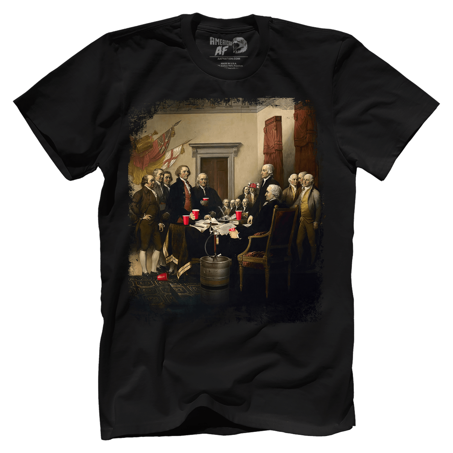 T-shirt Premium Mens Shirt / Black / XS Party Like Our Forefathers