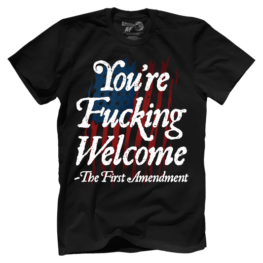 T-shirt Premium Mens Shirt / Black / XS You're Fucking Welcome