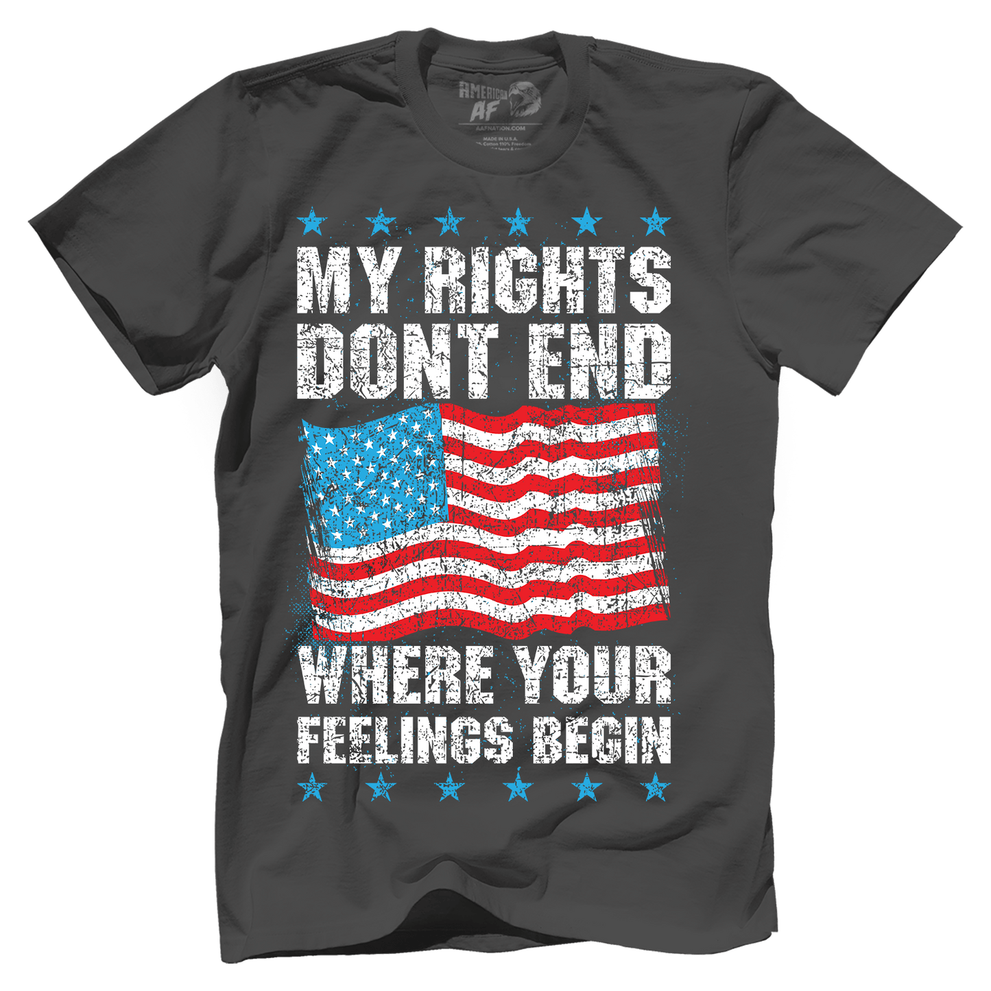 T-shirt My Rights Don't End