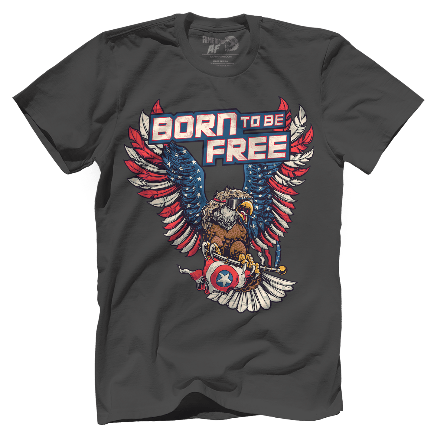 T-shirt Premium Mens Shirt / Heavy Metal / XS Born to be Free