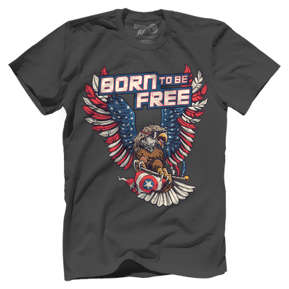 T-shirt Premium Mens Shirt / Heavy Metal / XS Born to be Free