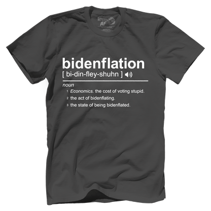 T-shirt Premium Mens Shirt / Heavy Metal / XS Bidenflation