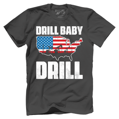 T-shirt Premium Mens Shirt / Heavy Metal / XS Drill Baby Drill