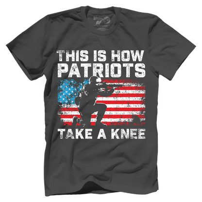 T-shirt Premium Mens Shirt / Heavy Metal / XS Patriots Take a Knee