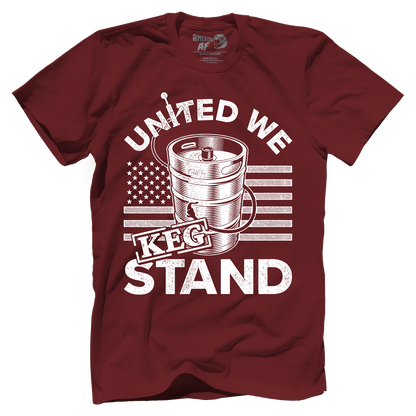 Apparel Premium Mens Shirt / Maroon / XS United We Keg