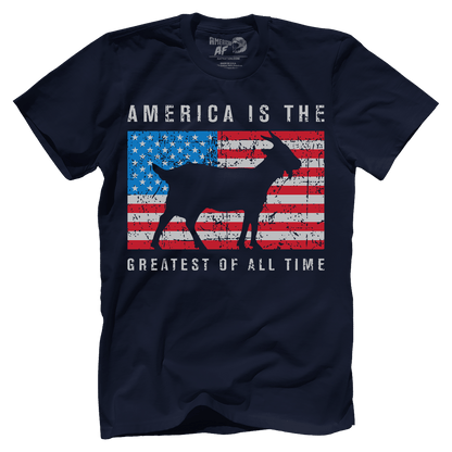 T-shirt Premium Mens Shirt / Midnight Navy / XS GOAT