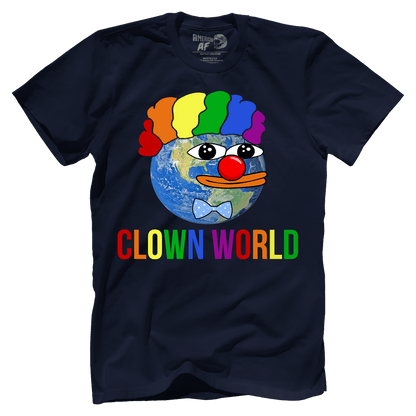 T-shirt Premium Mens Shirt / Midnight Navy / XS Clown World