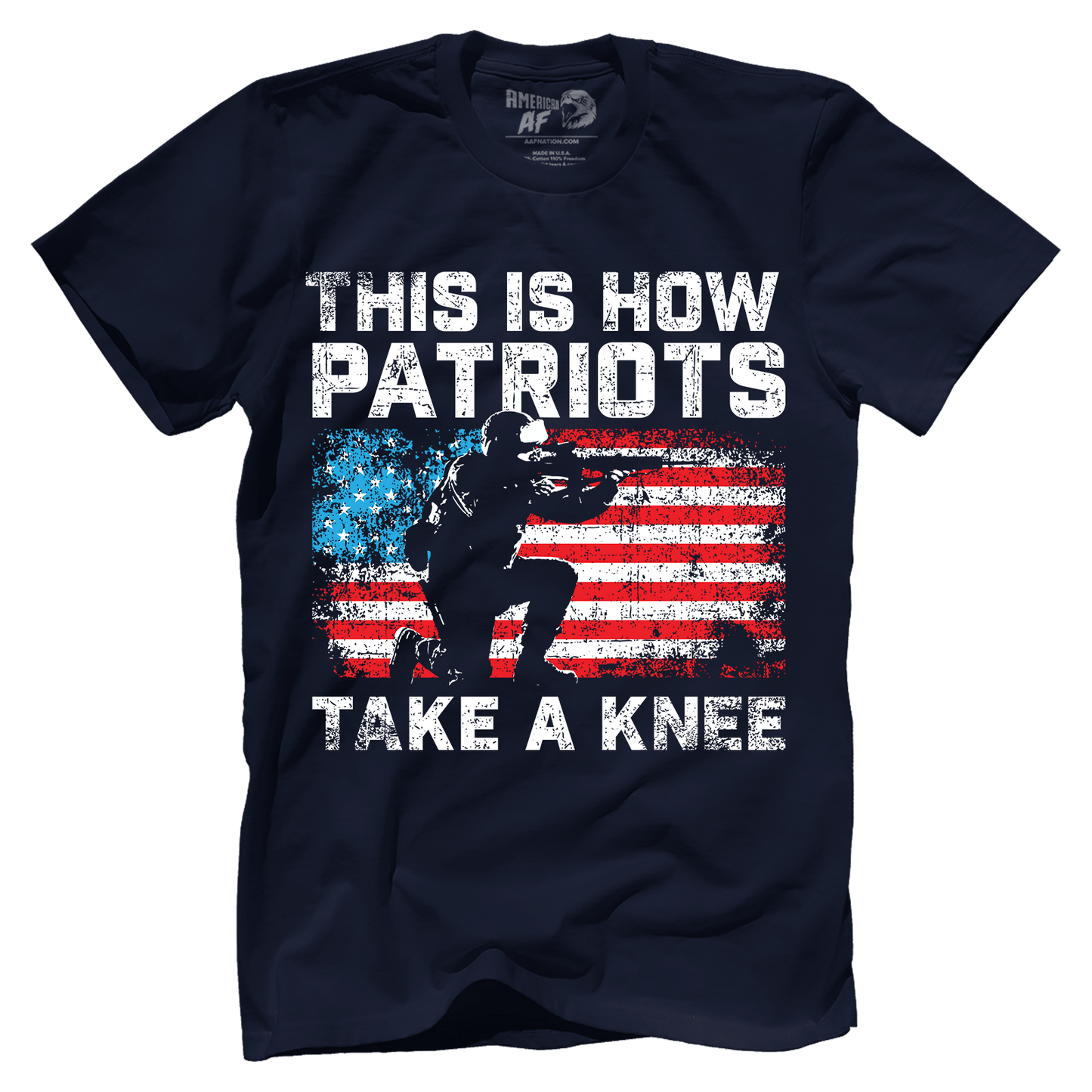 T-shirt Premium Mens Shirt / Midnight Navy / XS Patriots Take a Knee