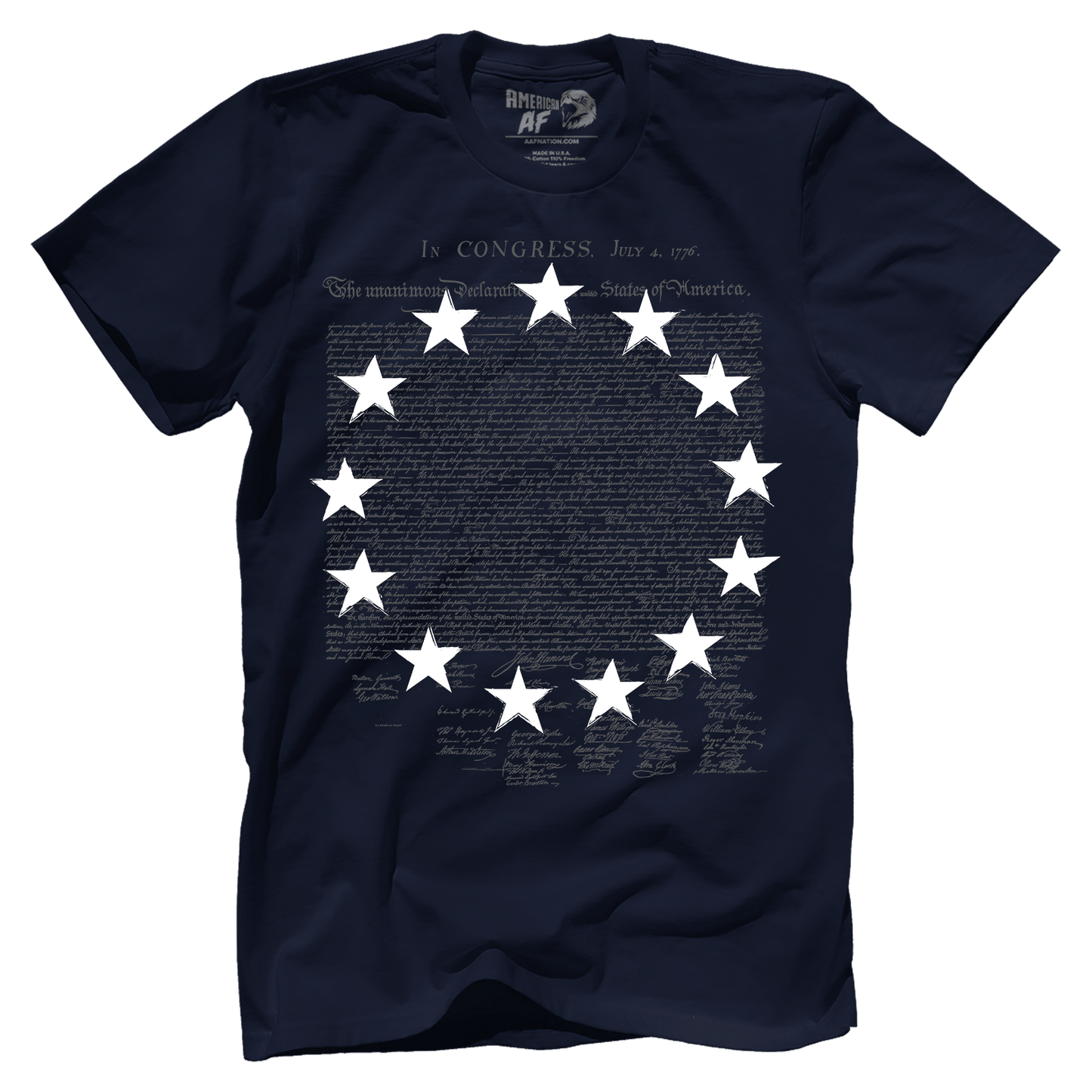 Apparel Premium Mens Shirt / Midnight Navy / XS Betsy Ross 1776