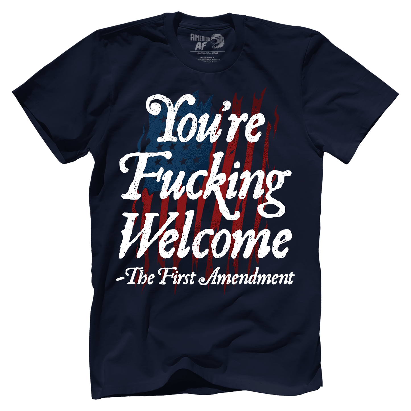 T-shirt Premium Mens Shirt / Midnight Navy / XS You're Fucking Welcome