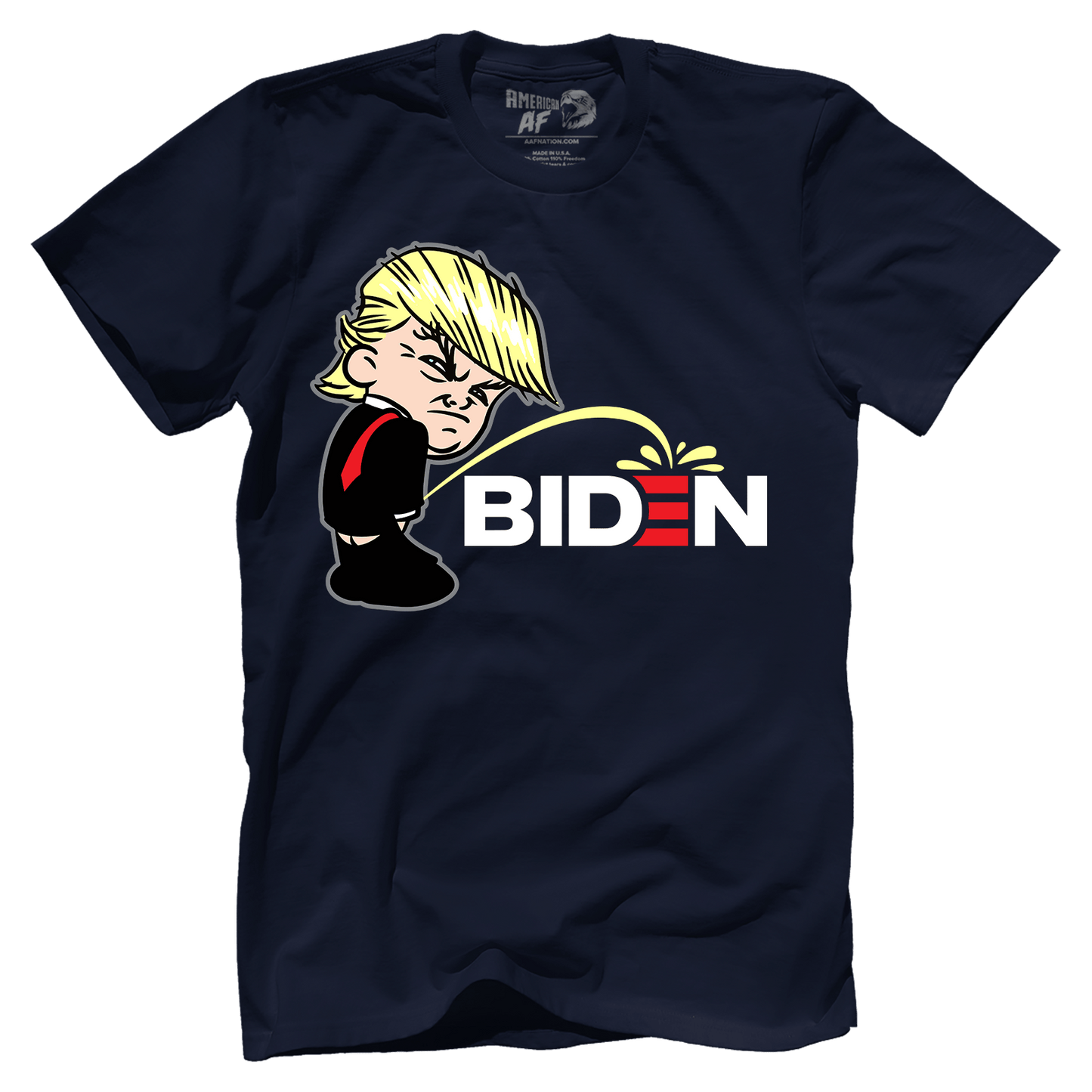 T-shirt Trump Peeing Biden