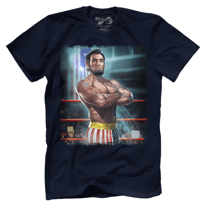 T-shirt Premium Mens Shirt / Midnight Navy / XS Abe the Champ V2