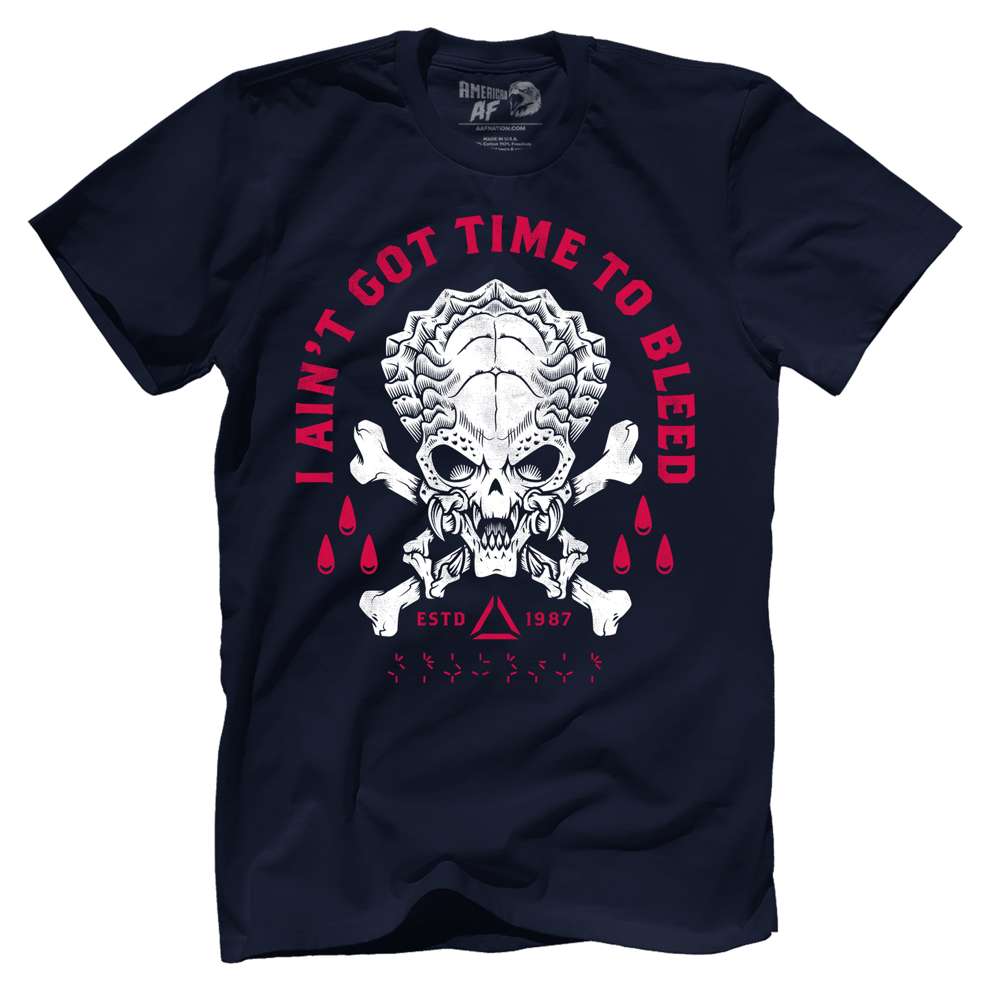 T-shirt Premium Mens Shirt / Midnight Navy / XS Time To Bleed