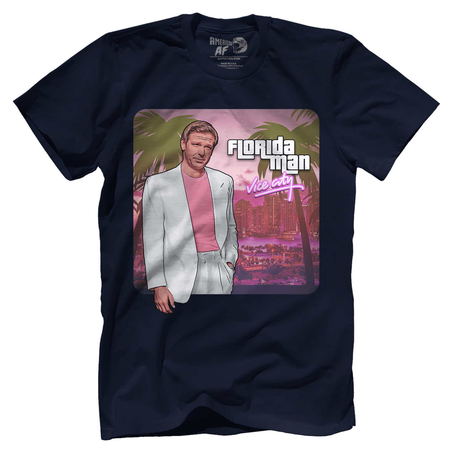 T-shirt Premium Mens Shirt / Midnight Navy / XS Florida Man