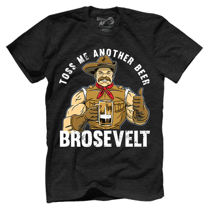 T-shirt Premium Mens Triblend Shirt / Vintage Black / S Beer Brosevelt