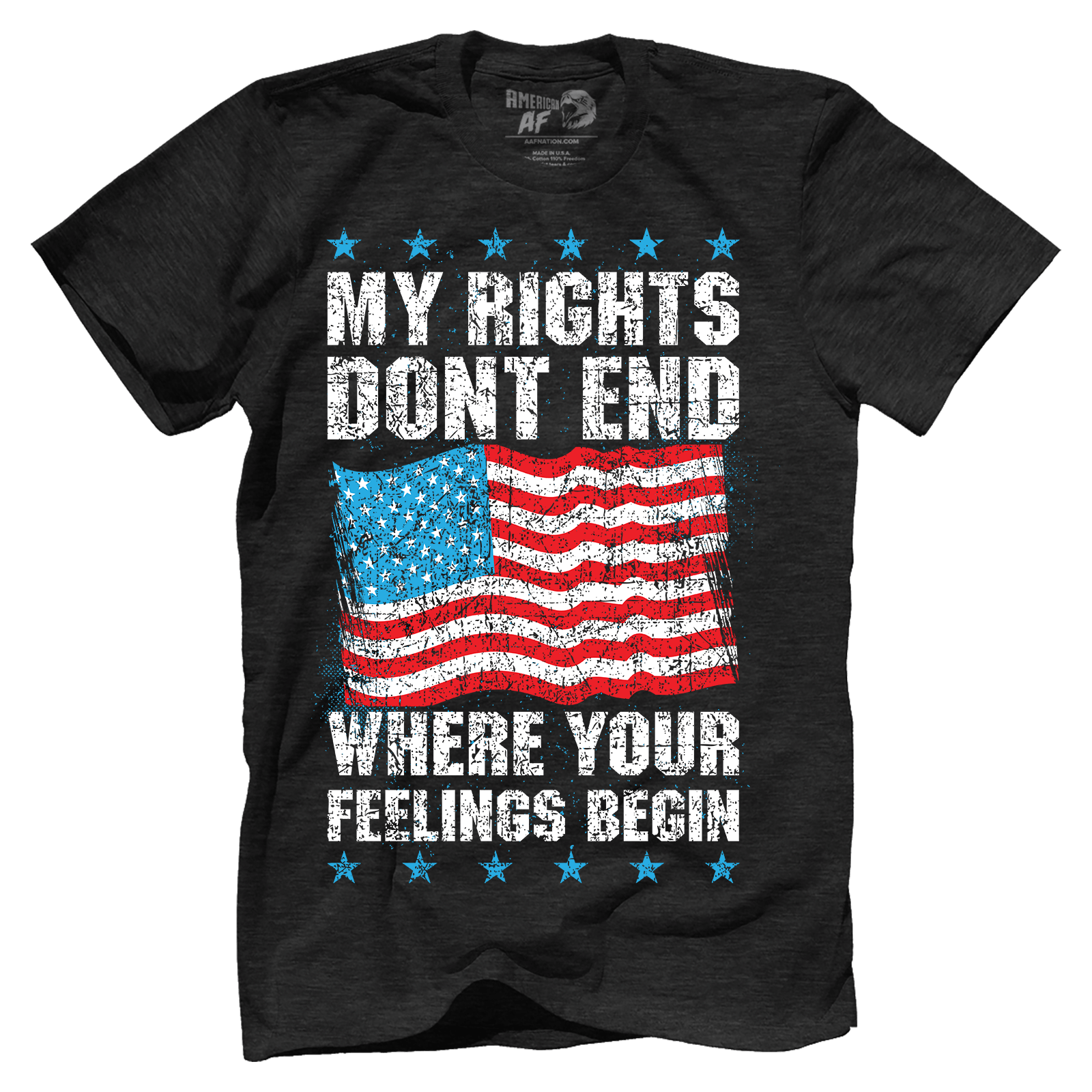 T-shirt My Rights Don't End