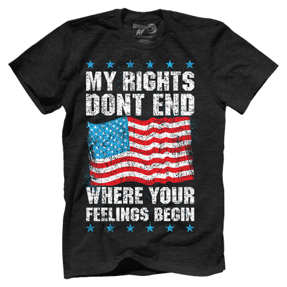 T-shirt My Rights Don't End