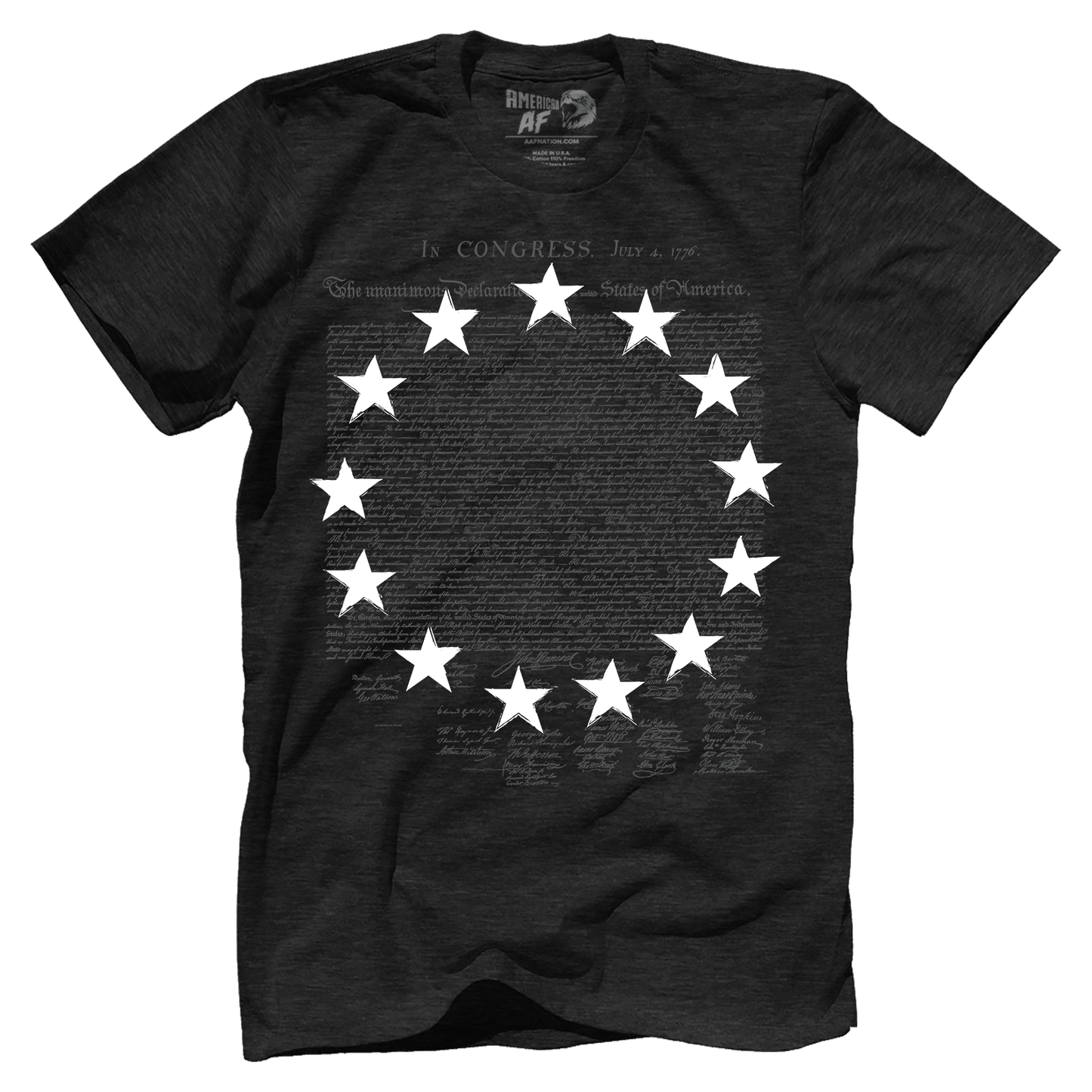 Apparel Premium Mens Triblend Shirt / Vintage Black / S Betsy Ross 1776