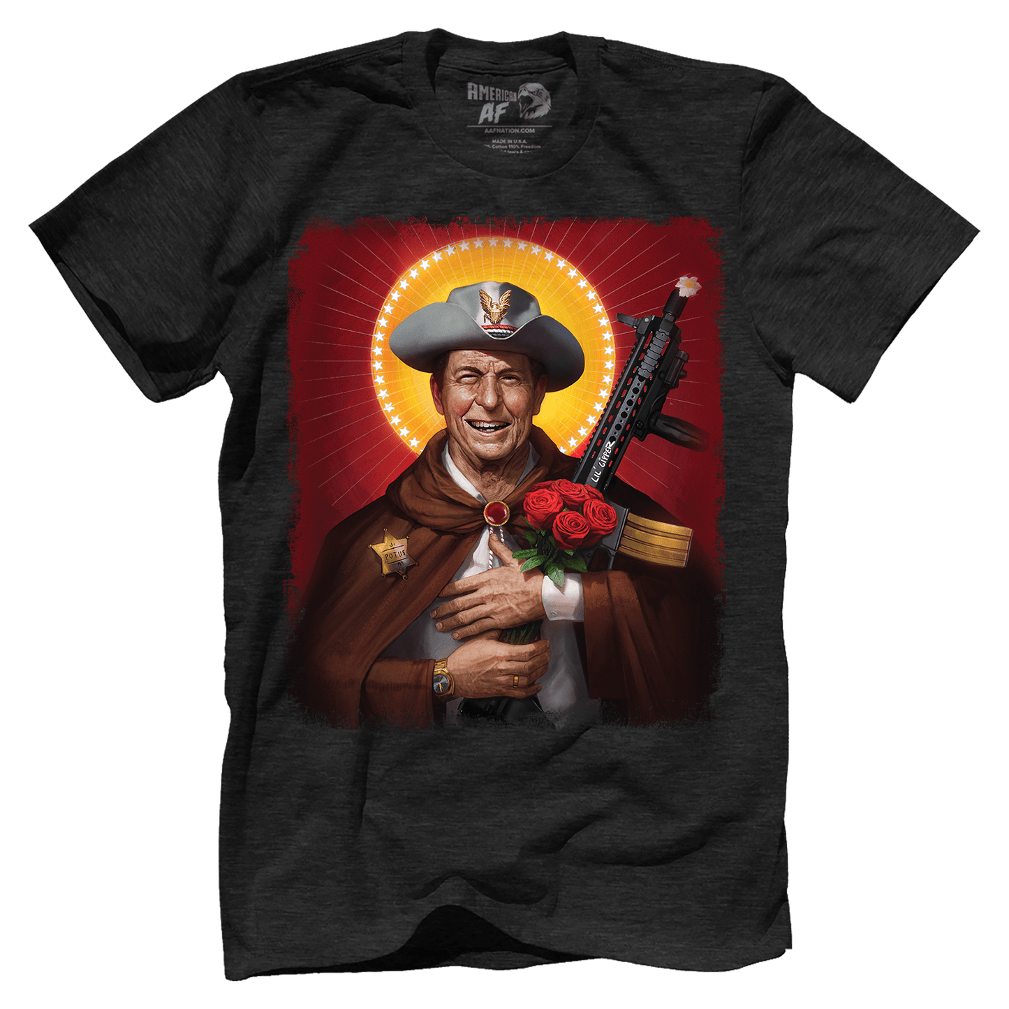 Apparel Premium Mens Triblend Shirt / Vintage Black / S Saint Reagan